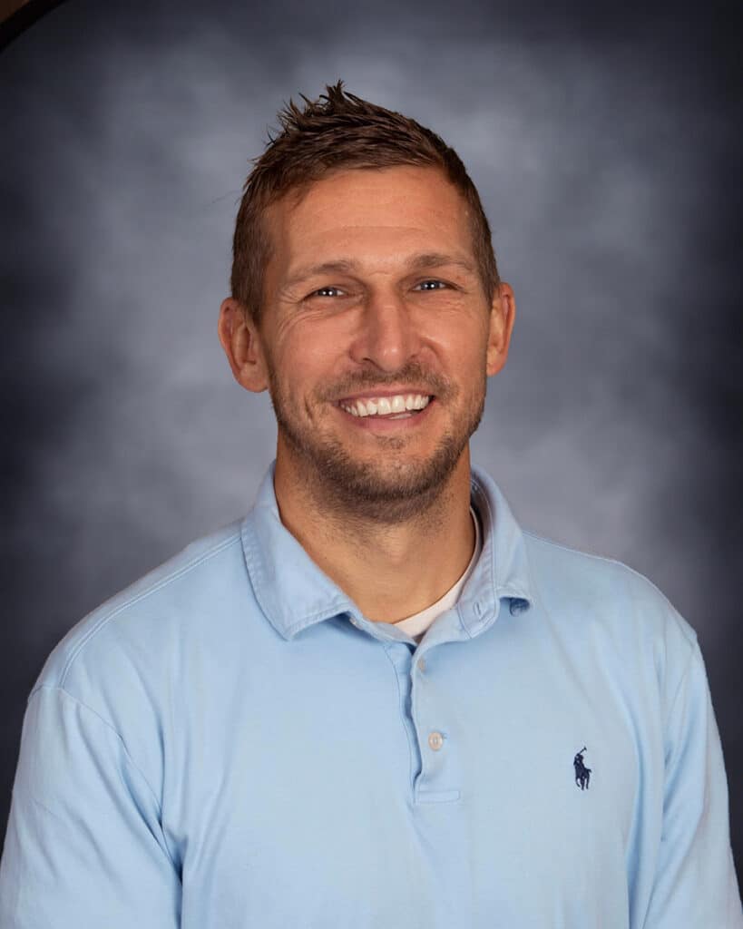Ben Mueller, Athletic Director Head Shot | St. Paul's Lutheran School | Oconomowoc, WI