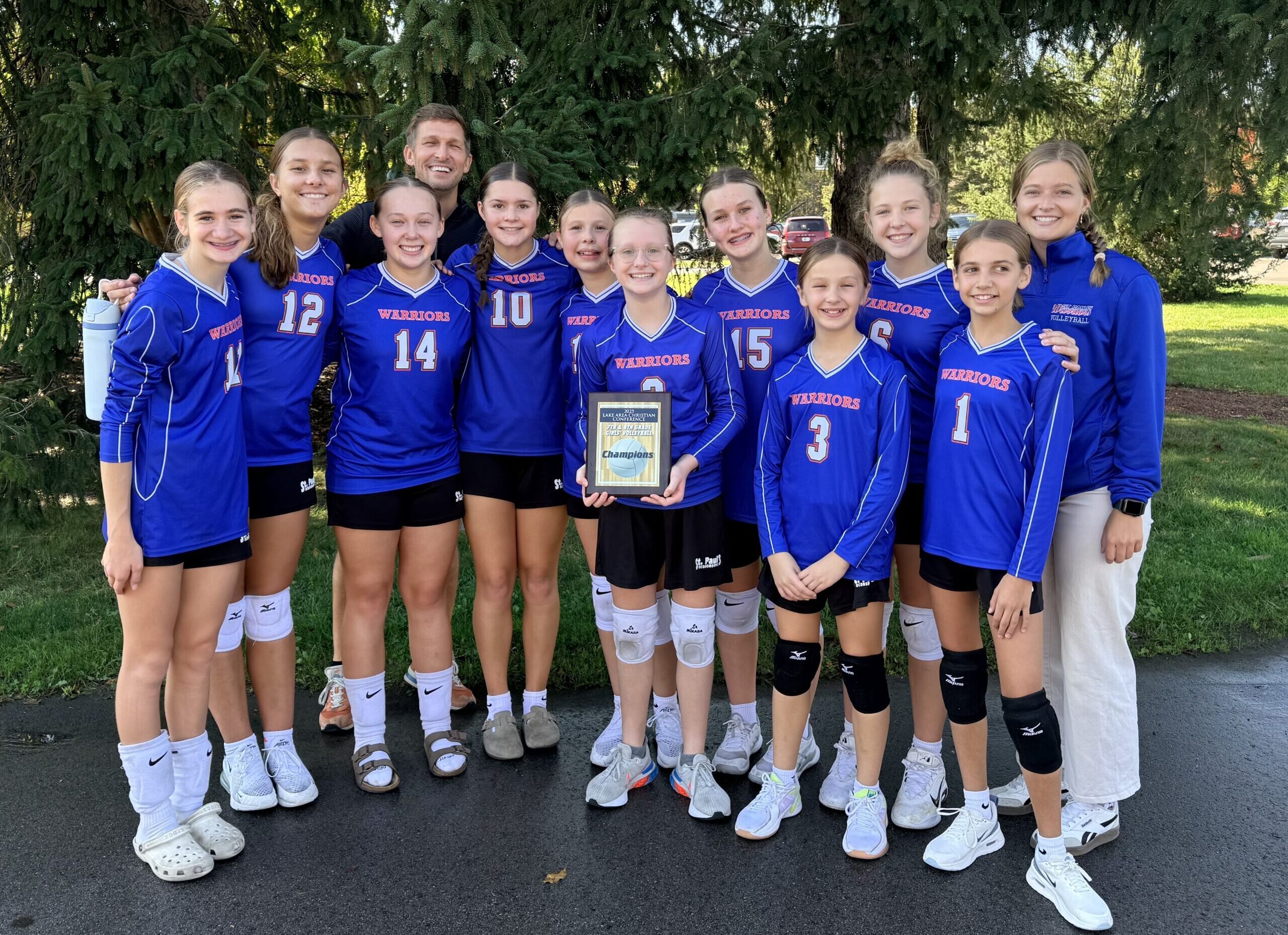 St. Paul's School Girls Volleyball Team