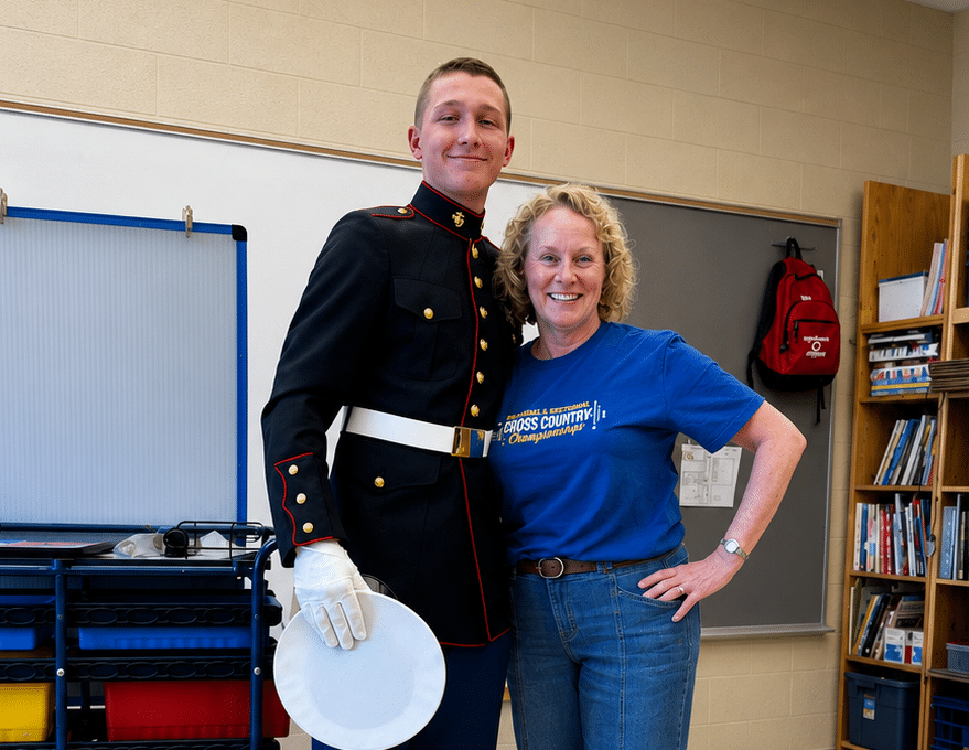 God Is at Work Through Every Member of the St. Paul's Family | Marine Graduate