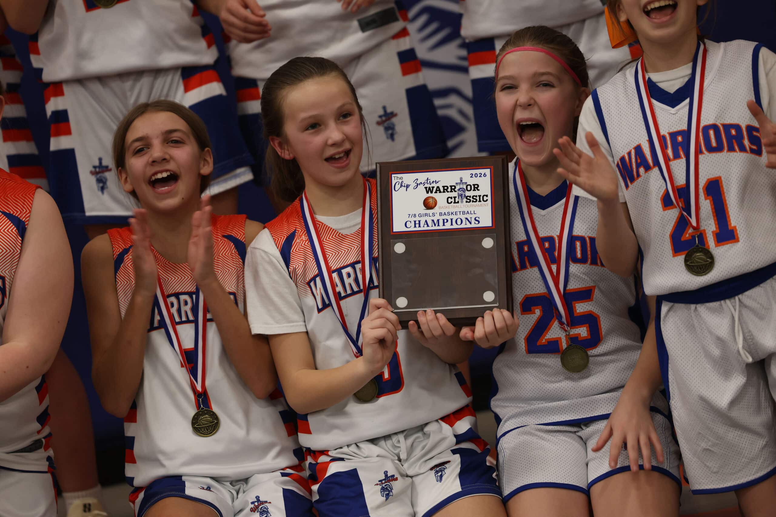 Girls basketball team champions at Chip Zastrow Classic